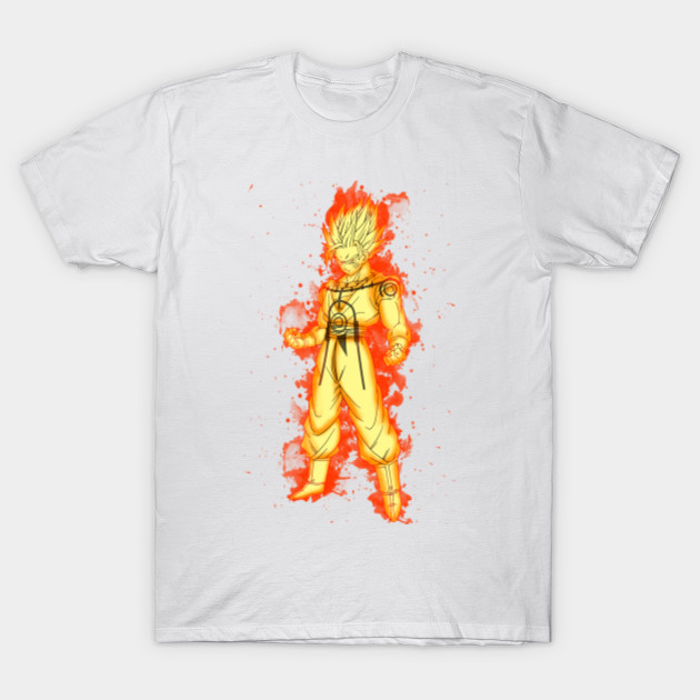 Super Saiyan Goku Kurama Chakra Mode T-Shirt-TOZ